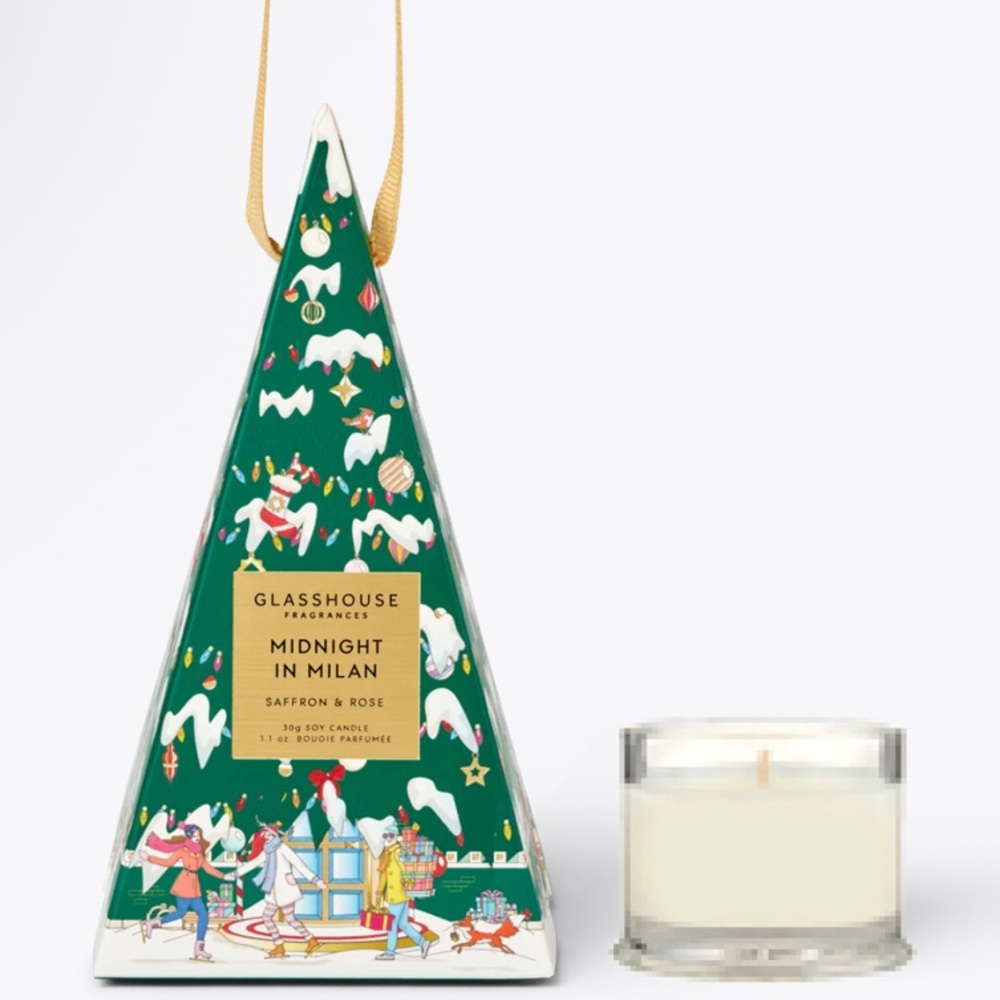 Glasshouse-Midnight in Milan mini Candle -1.1 oz